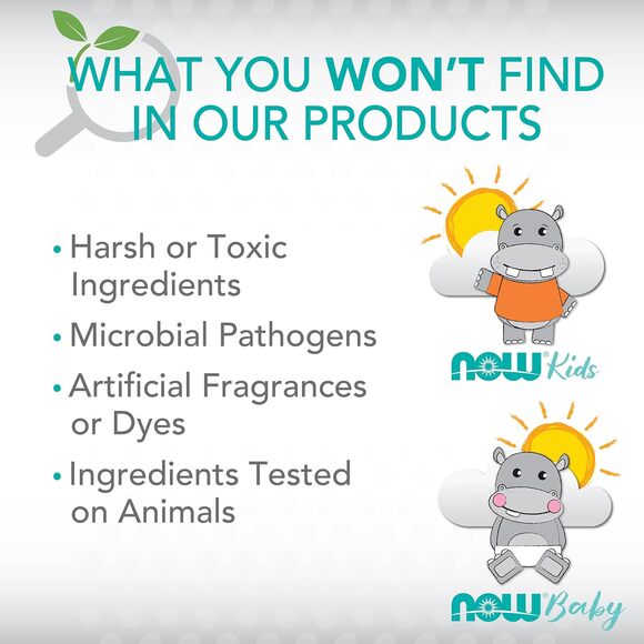 NOW Baby Diaper Butter Paste Free Fragrance Parabens Phthalates Petrolatum 2oz - Picture 7 of 7